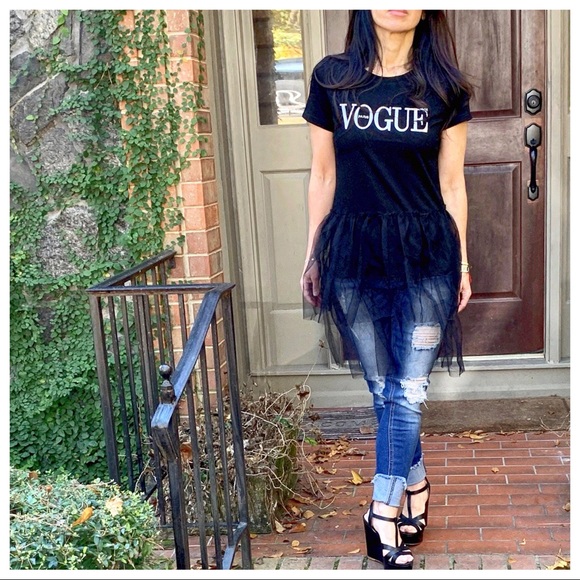 ✨LAST ONE✨PARIS✨ VOGUE Paris Ballerina Unique Top - Picture 6 of 6